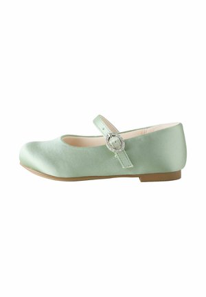 Next, WIDE FIT - FLOWER GIRL OCCASION MARY JANE - Ballerina's - green