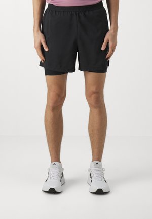 GYM TRAINING  SHORT - Pantaloncini sportivi - black