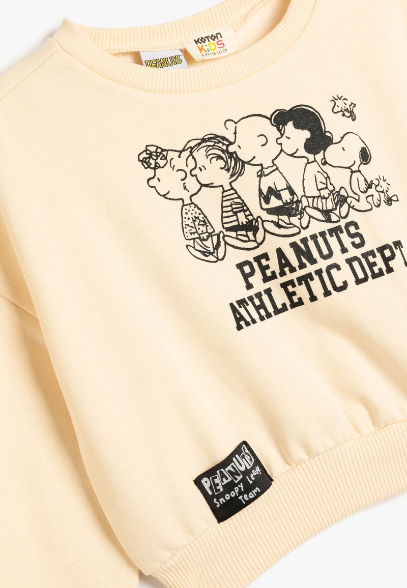 Koton SNOOPY Sweatshirt beige Zalando