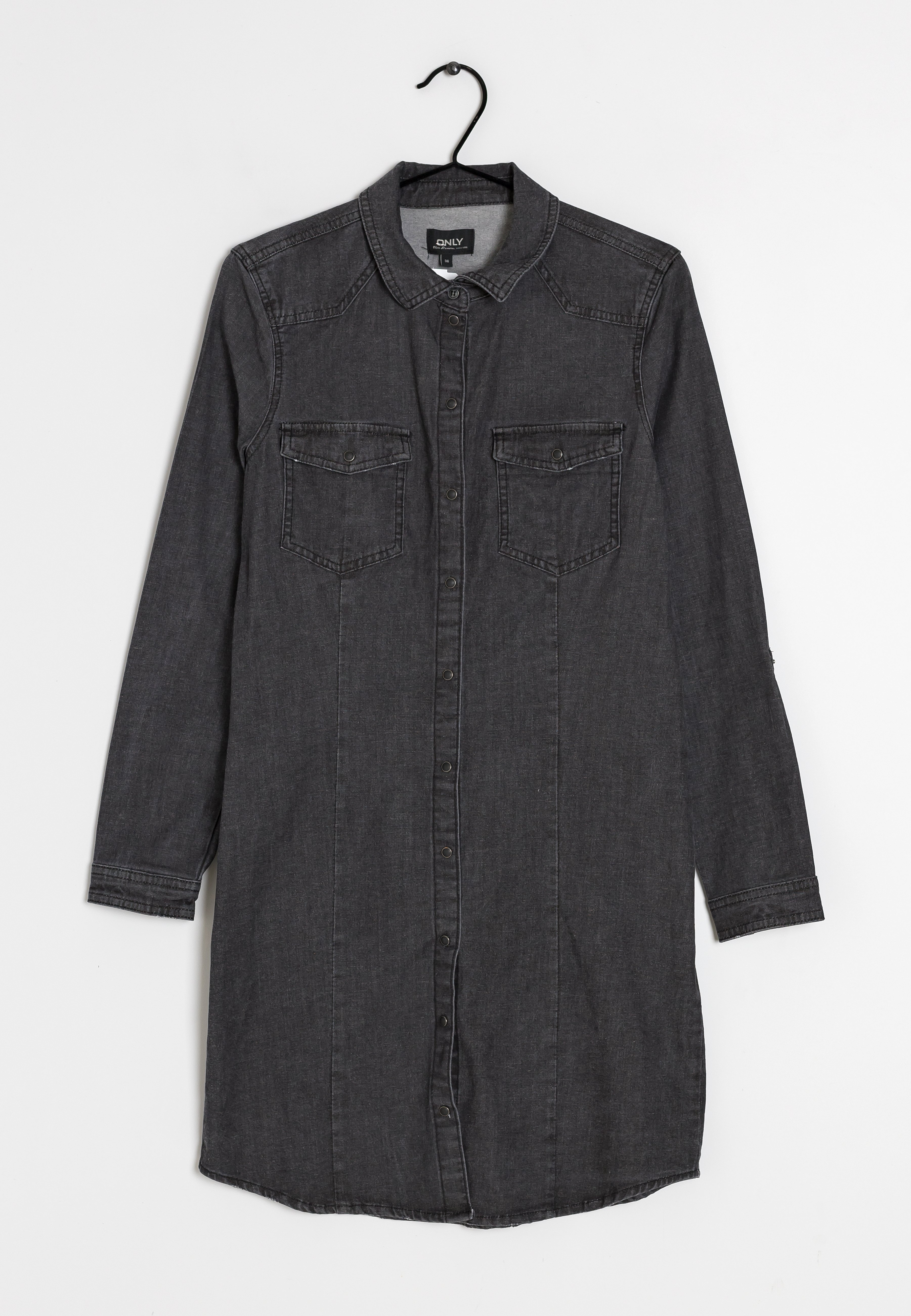 ONLY Denim dress - grey - (Pre-owned) - Zalando