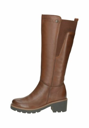Caprice Bottes à plateau - cognac nappa