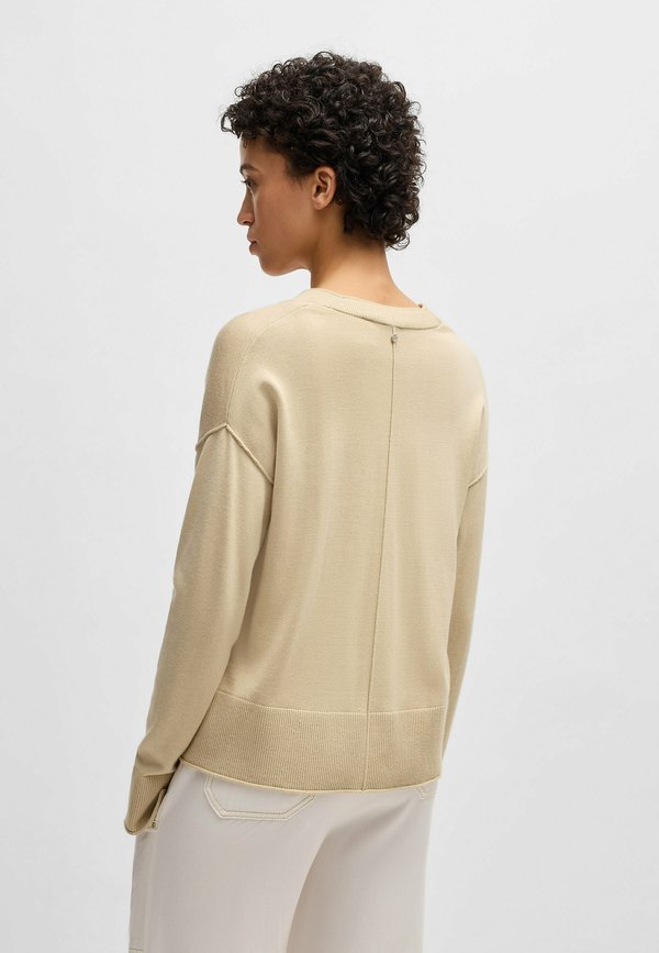 Cardigan - open beige seven2