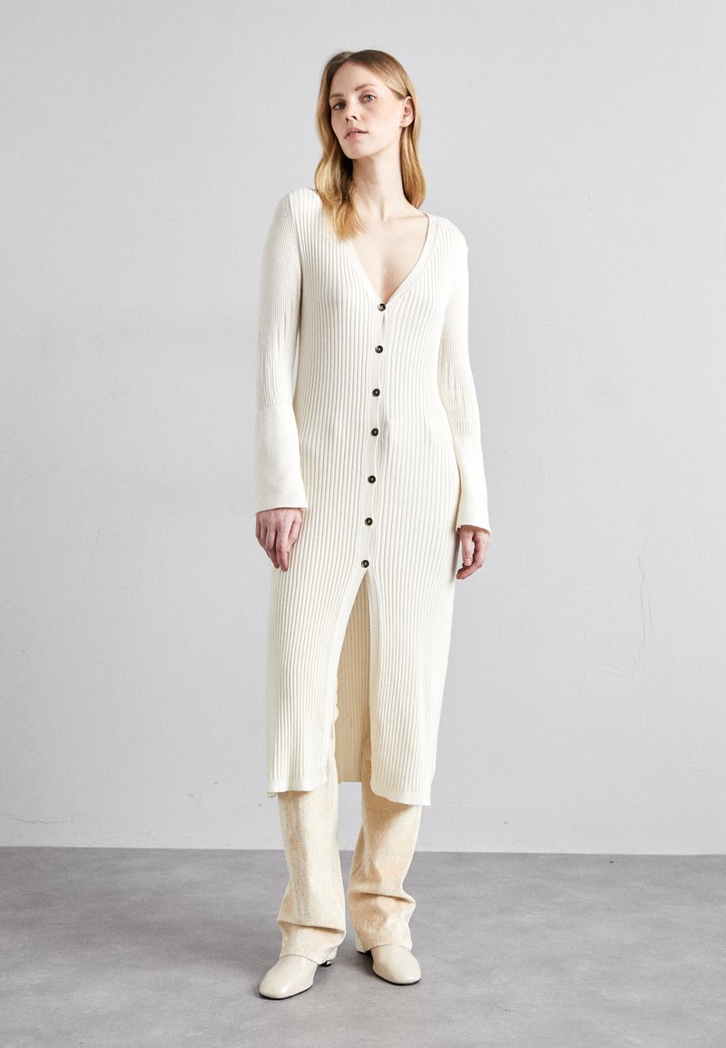 STUDIO ID LONG CARDIGAN - Kardiganas - offwhite