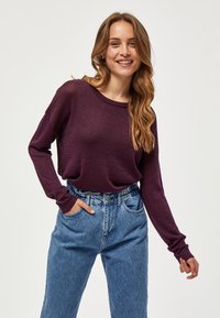 Unselected, purple agat lurex