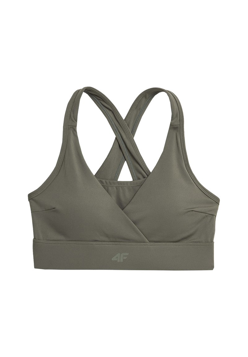 4F Sport-bh met medium support kaki