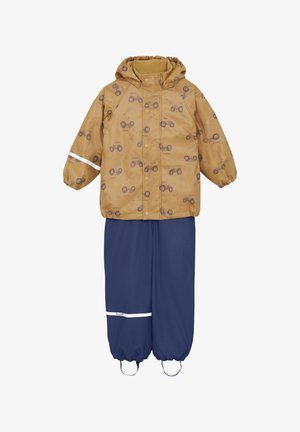 CeLaVi SET-ALL OVER PRINT - Regnjakke / vandafvisende jakker - apple cinnamon