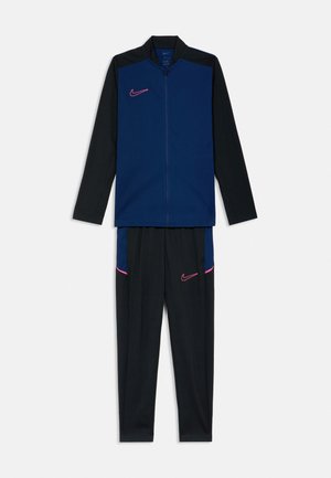 Nike Performance TRACK SUIT UNISEX - Melegítő - blue void/black/pinksicle