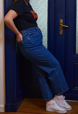 Jean droit - blue denim