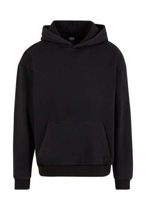 Urban Classics VINTAGE HEAVY - Majica s kapuljačom - black