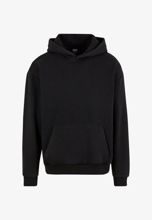 Urban Classics VINTAGE HEAVY - Hoodie - black