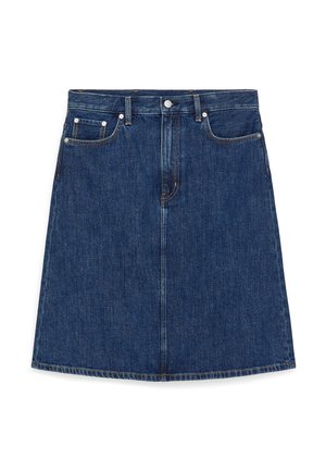 ARKET, Falda acampanada - mid blue