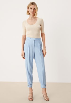 REGULAR - Trousers - light blue