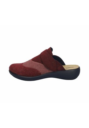 KORSIKA  - Slip-on sandaler - bordeaux multi