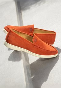 Finsbury Mocassins - rouge brique