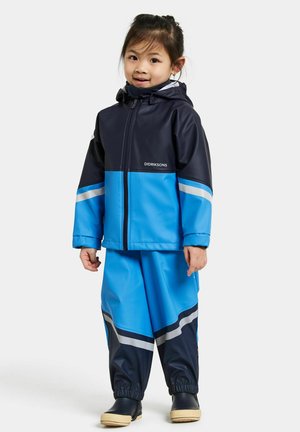 SET GALON - Rain trousers - blue