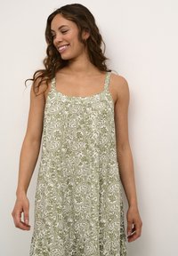 Cream ROSINA STRAP - KIM FIT - Maxi šaty - graphic flower print
