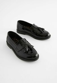 Next TASSEL LOAFER SCHOOL - Chaussons - black patent