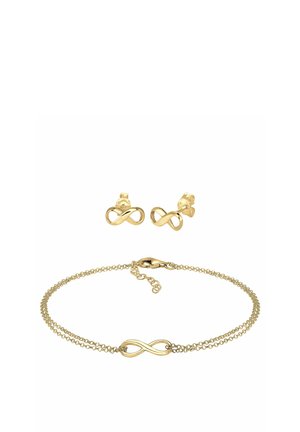 JEWELRY SET INFINITY - Earrings - gold-coloured