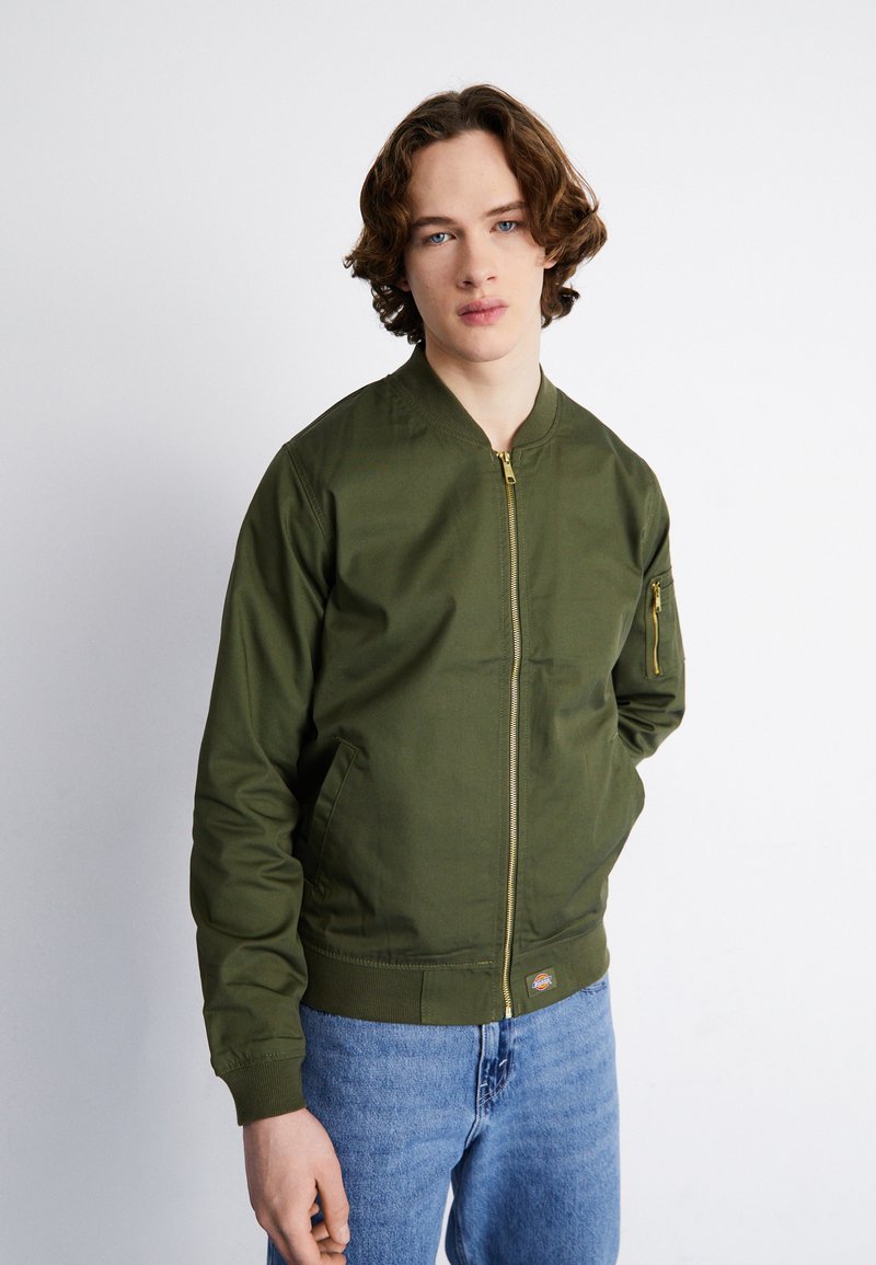 Dickies HUGHSON JACKET - Bomber bunda - dark olive