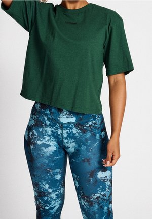 Hummel, T-shirt basique - dark green