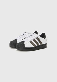 adidas Originals SUPERSTAR LED - Trainers - white/black
