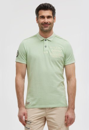 Camp David, CAMP DAVID PIKEE-POLO KURZARM MIT RÜCKEN-STICKEREI - Poloshirt - light mint