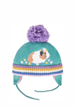 GUINEA PIG EMBROIDERED - Beanie - green