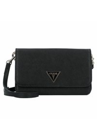 Guess NOELLE FLAP ORGANIZER - Olkalaukku - zwart