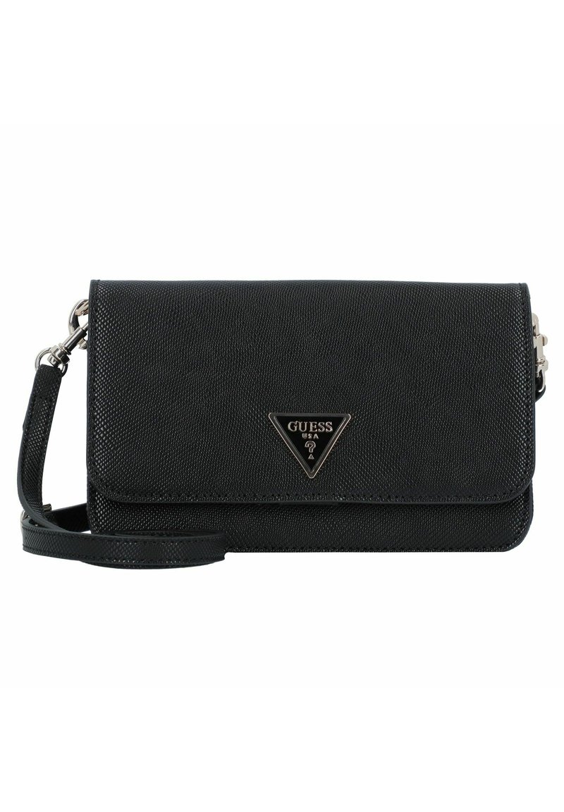 Guess NOELLE FLAP ORGANIZER - Olkalaukku - zwart