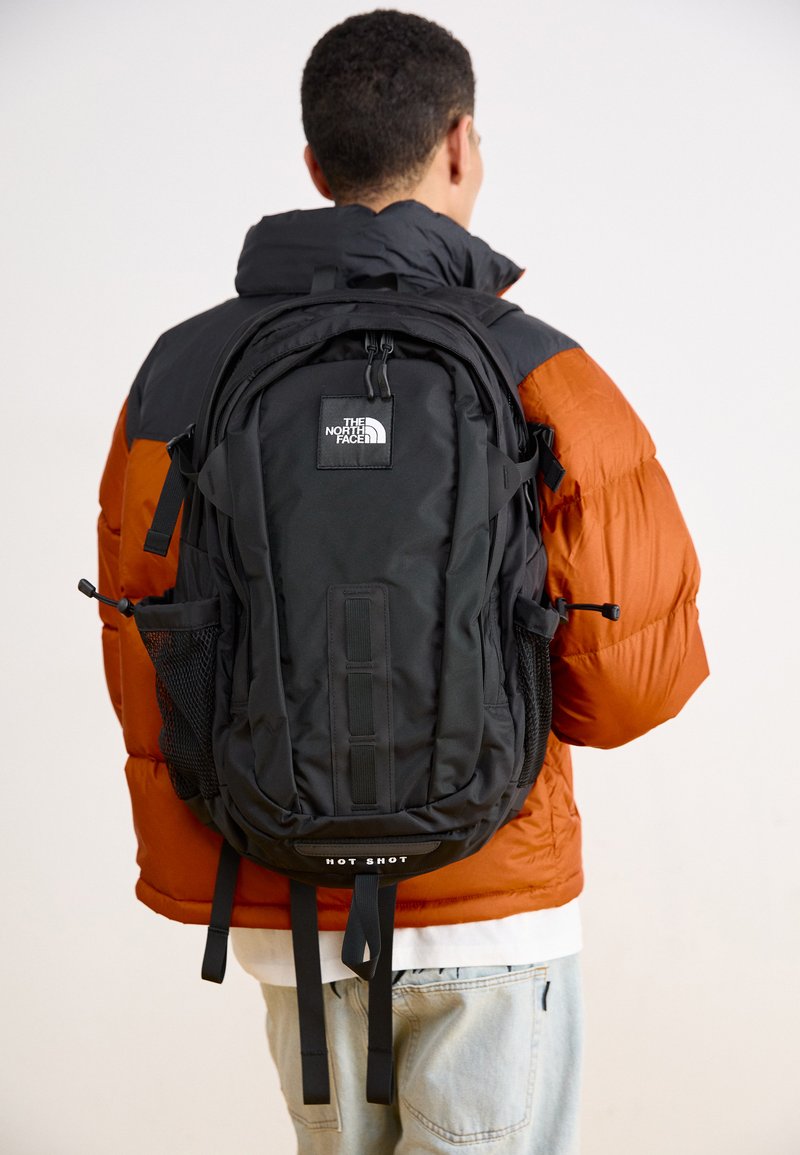 The North Face HOT SHOT SE UNISEX - Rucksack - black/white/black ...