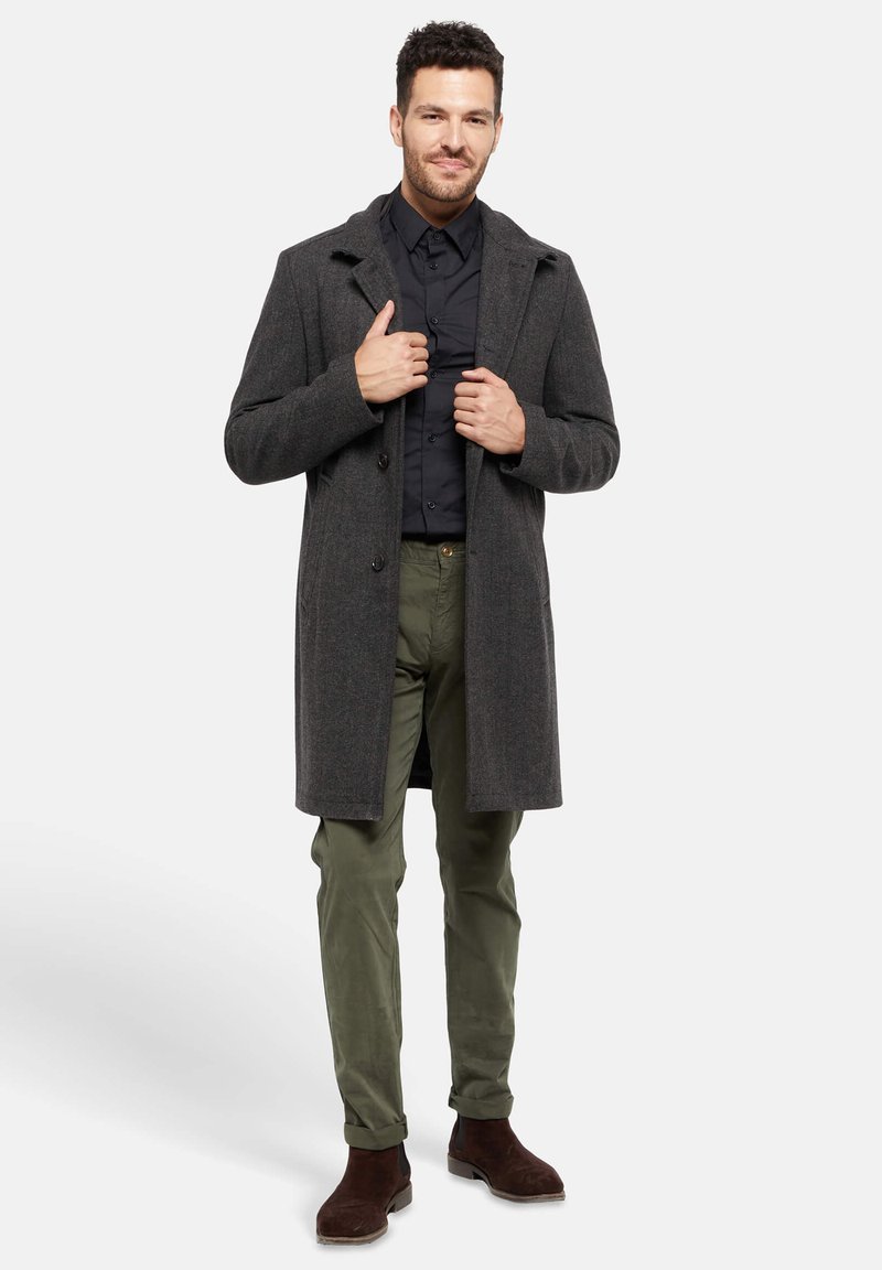 Lawrence Grey MIT STEHKRAGEN UND KNOPFLEISTE - Klassischer Mantel  