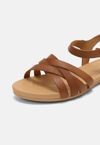Anna Field Wide Fit LEATHER - Sandalen - cognac