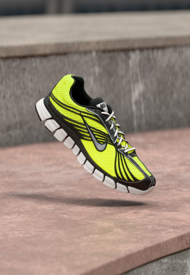 ZOOM SKYLON 11 volt/metallic silver-coloured/black/light smoke grey/neon green