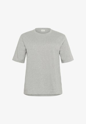 Kaffe Curve MINA - T-Shirt basic - grey melange