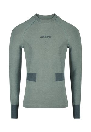CEP Merino Base Layer Longsleeve Skiing - Unterhemd/-shirt - bluegrey grey