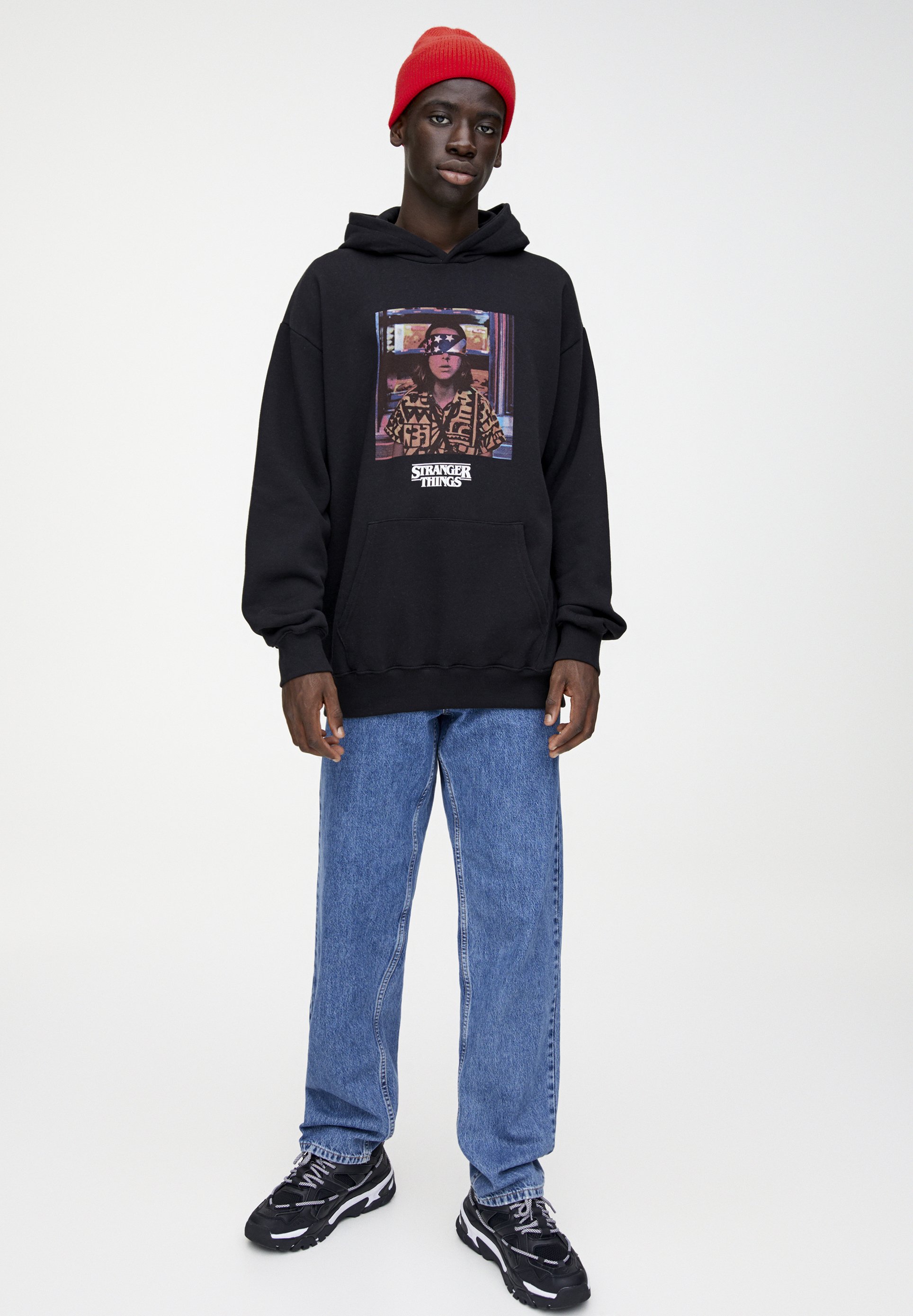 stranger things hoodie zalando