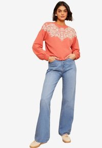 LONG SLEEVE CUTWORK  - Sweatshirt - blush pink