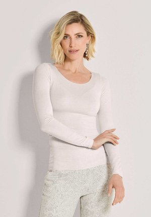 MADELEINE, T-shirt à manches longues - pearl white