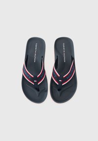 Tommy Hilfiger COMFORT BEACH - T-bar sandals - navy blue