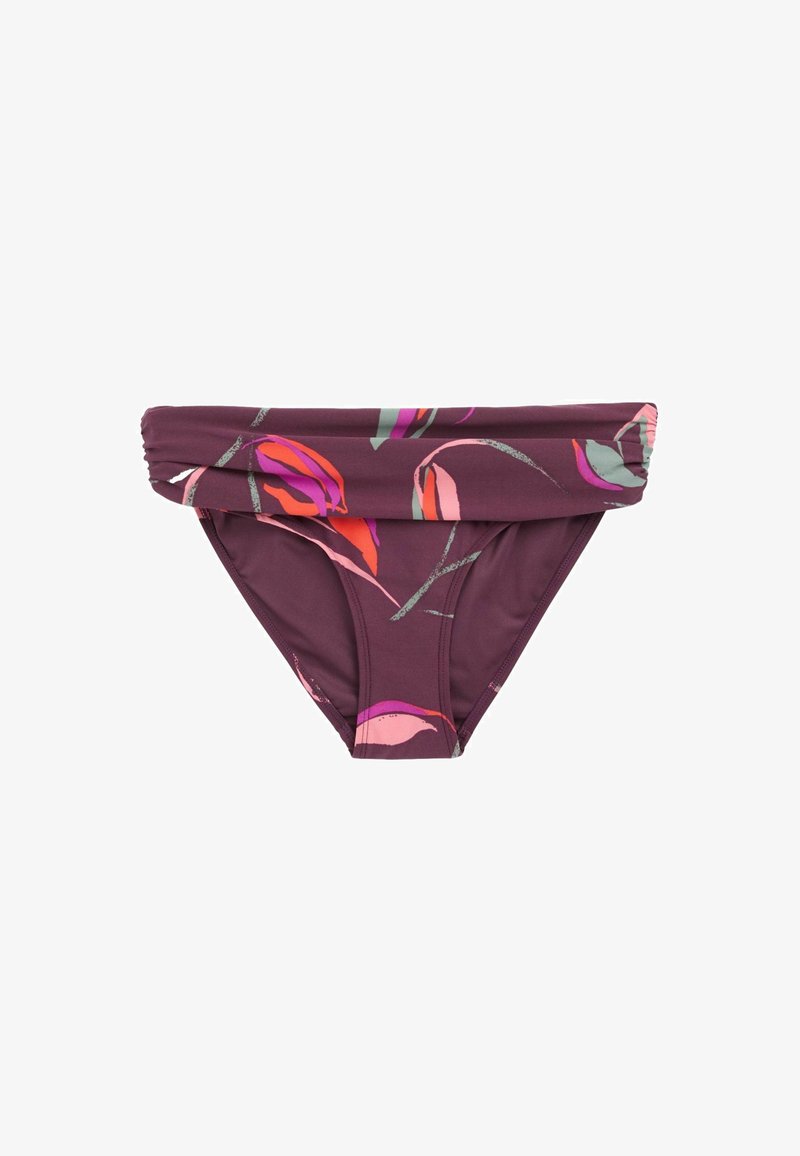 Next ROLL - Bikini-Hose - purple leaf