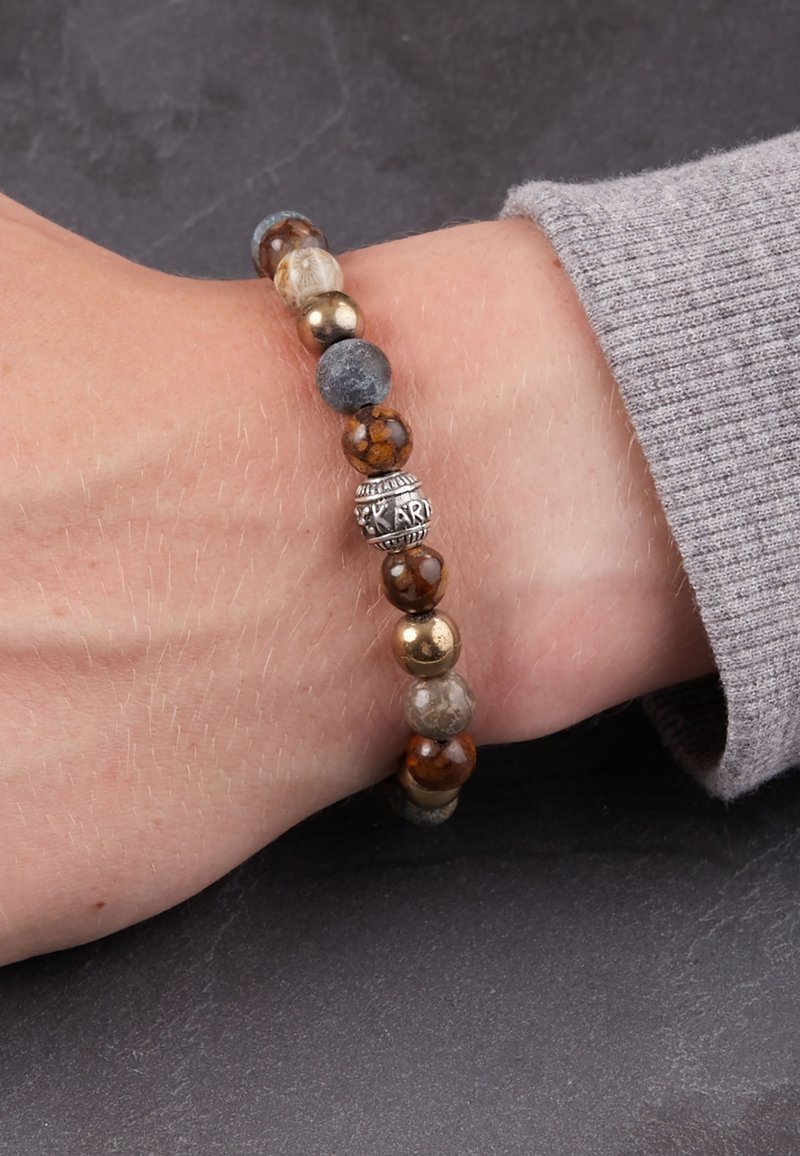 KARMA ARMBAND Bracelet braun/brown Zalando.co.uk