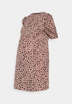 SMOCK DRESS - Vestido informal - brown