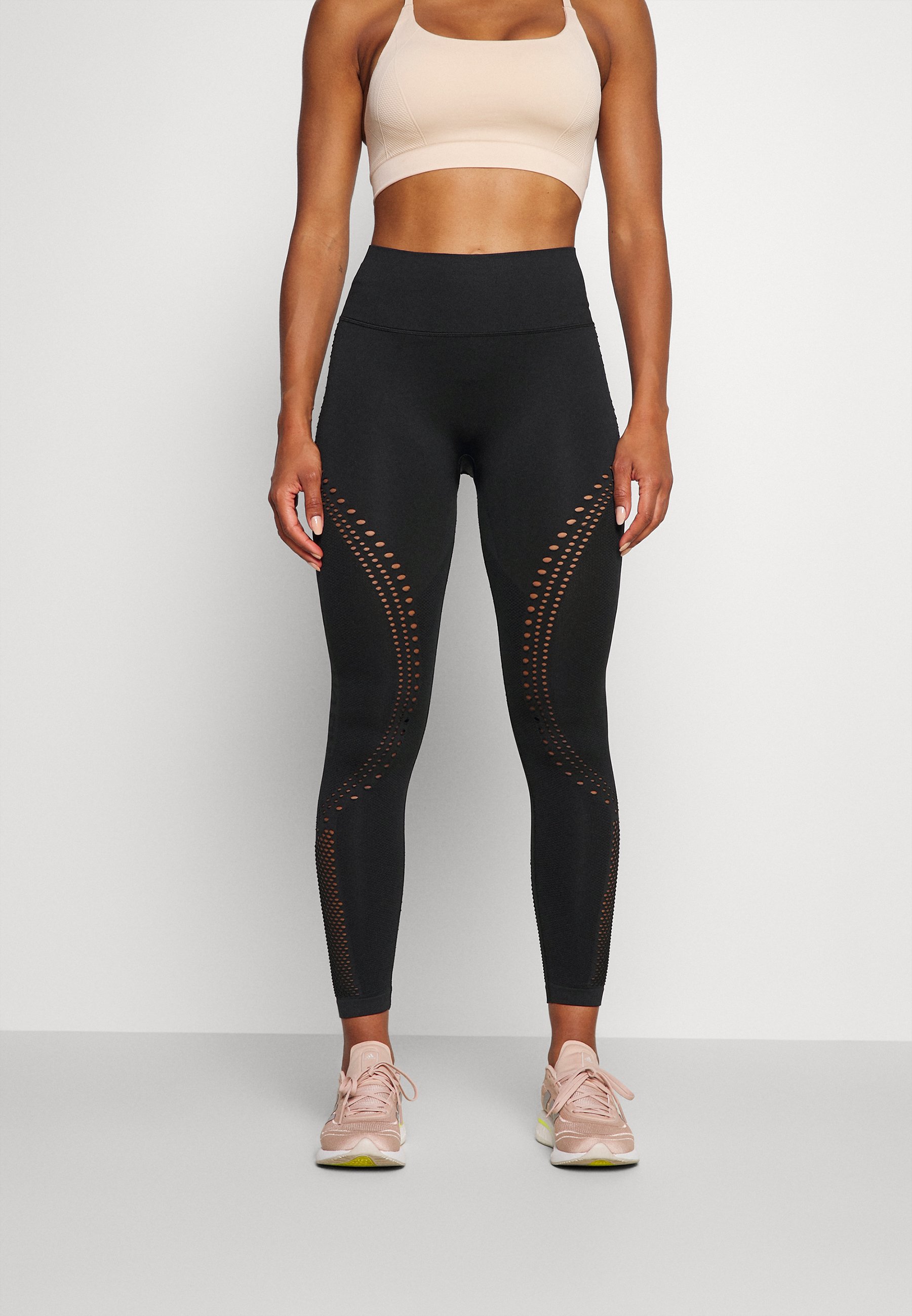 Calvin Klein Performance SEAMLESS 7/8 - Leggings - black Calvin Klein Performance SEAMLESS 7/8 - Leggings - black
