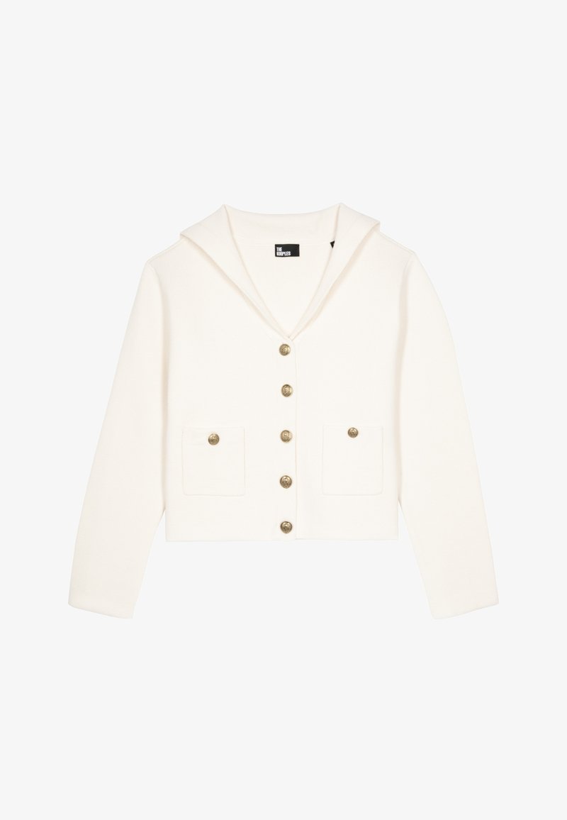 The Kooples Chaqueta de entretiempo ecru/blanco