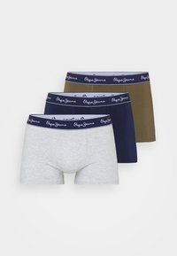 Pepe Jeans 3 PACK - Boxerbriefs - olive/light grey/dark blue