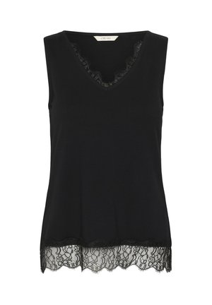 Cream, CRALVAIA JERSEY - Top - pitch black