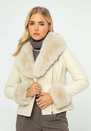 WITTCHEN Leather jacket - beige