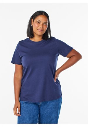 Zizzi T-shirts basic - peacoat