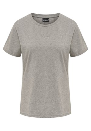 Hummel, BASIC  - T-Shirt basic - grey melange