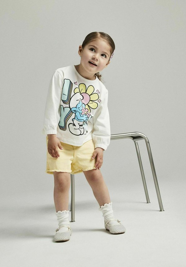 SCHLUMPF - Langarmshirt - cloud dancer